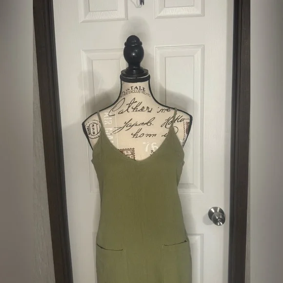 New In Olive Green Romper - Picture 6 of 11